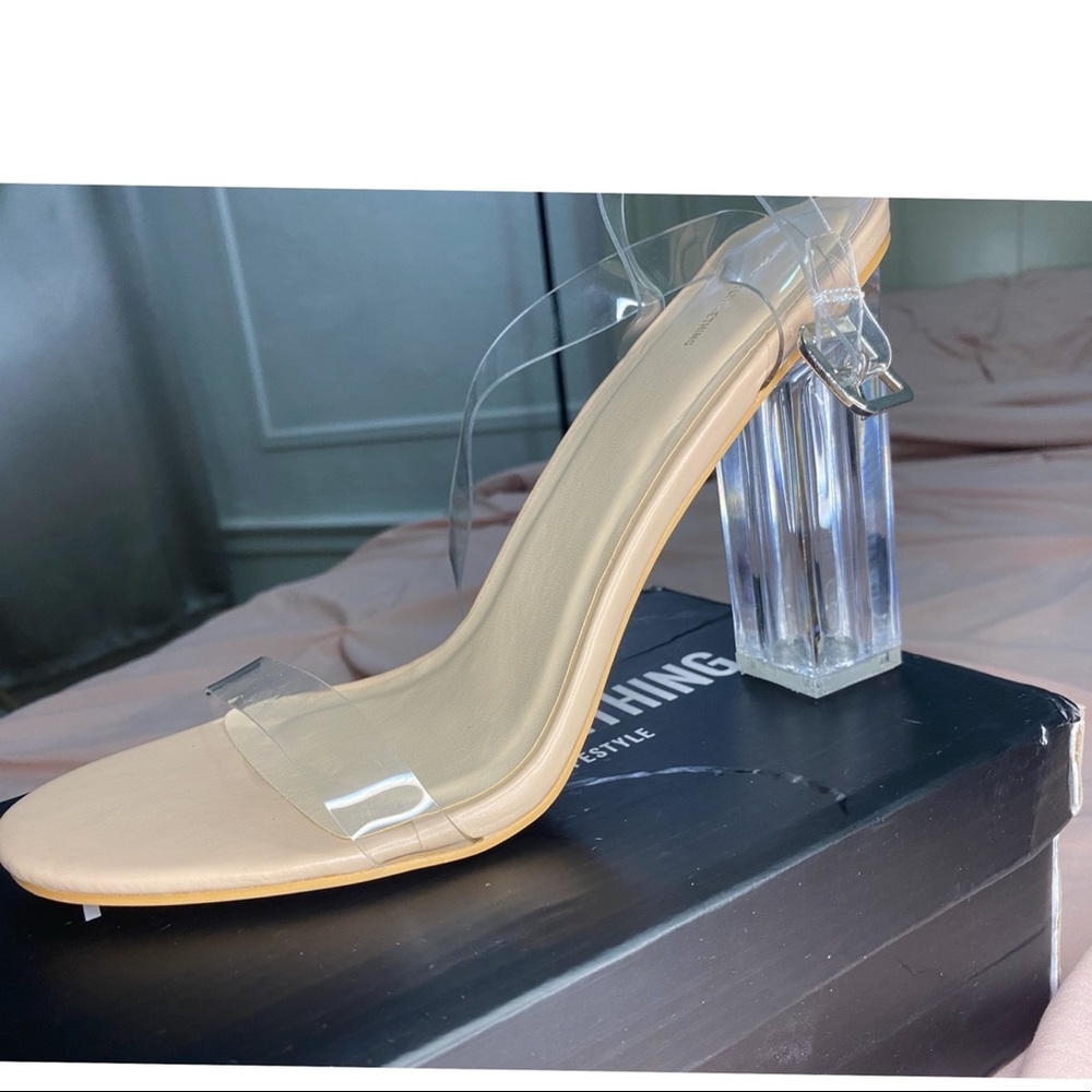 Beige PLT Heels